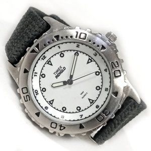 Vintage Timex Indiglo Dive Style Watch 1994 37mm